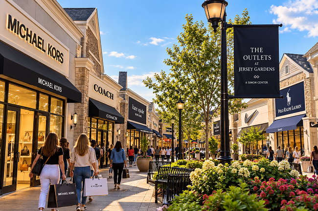 Dia de compras em New Jersey